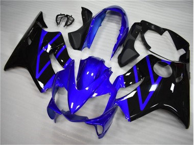 Carénage CBR 600 F4i 04-07 - Bleu Noir