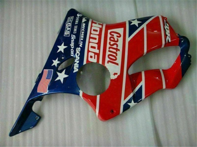 Carénage CBR 600 F4i 04-07 - Bleu Rouge Castrol Cycle World