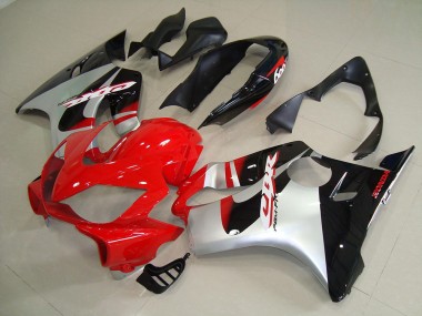 Carénage CBR 600 F4i 04-07 - Noir Rouge Argent