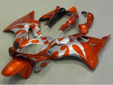 Carénage CBR 600 F4i 04-07 - Orange Argent