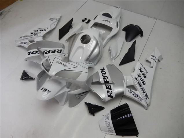 Carénage CBR 600 RR 03-04 - Argent Blanc Noir Repsol Carénage CBR 600 RR 03-04 - Argent Blanc Noir Repsol