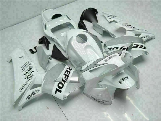Carénage CBR 600 RR 03-04 - Blanc Argent Repsol Carénage CBR 600 RR 03-04 - Blanc Argent Repsol