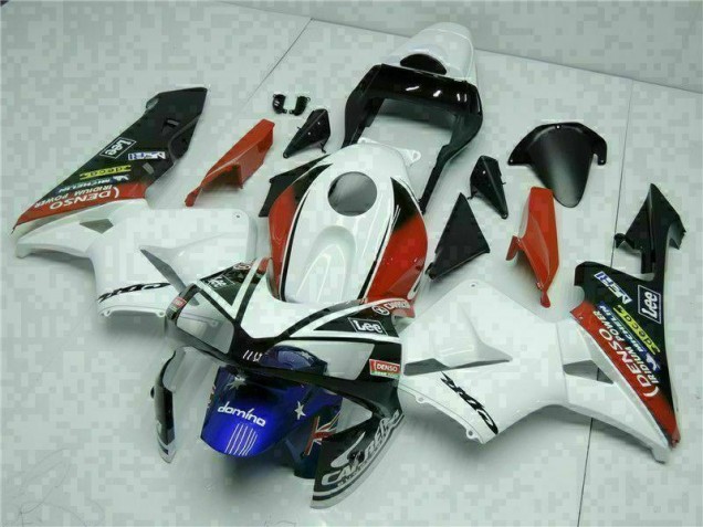 Carénage CBR 600 RR 03-04 - Blanc Bleu Carénage CBR 600 RR 03-04 - Blanc Bleu