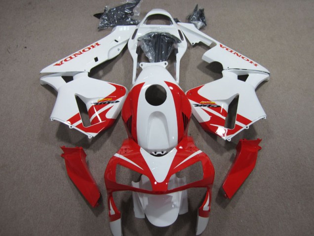 Carénage CBR 600 RR 03-04 - Blanc Rouge Carénage CBR 600 RR 03-04 - Blanc Rouge