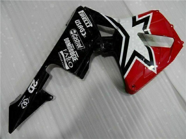 Carénage CBR 600 RR 03-04 - Noir Blanc 11 Carénage CBR 600 RR 03-04 - Noir Blanc 11