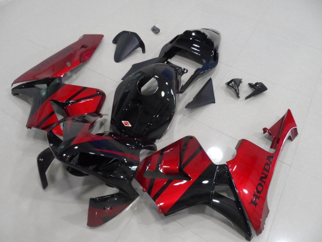 Carénage CBR 600 RR 03-04 - Noir Rouge Bonbon Carénage CBR 600 RR 03-04 - Noir Rouge Bonbon