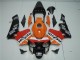 Carénage CBR 600 RR 03-04 - Orange Rouge Noir Repsol Carénage CBR 600 RR 03-04 - Orange Rouge Noir Repsol