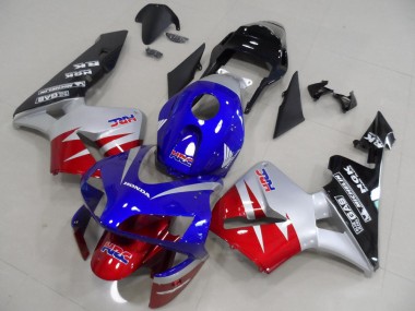 Carénage CBR 600 RR 03-04 - Rouge Argent Bleu