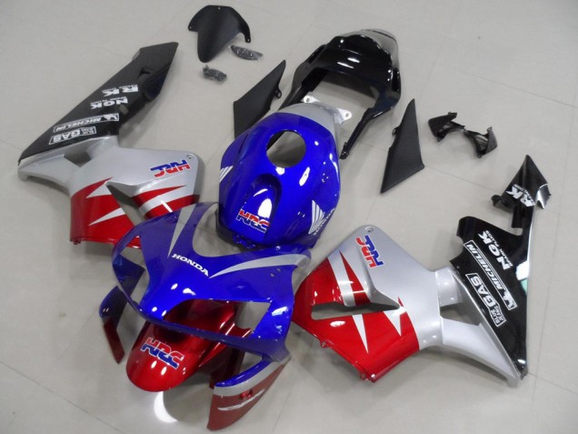 Carénage CBR 600 RR 03-04 - Rouge Argent Bleu Carénage CBR 600 RR 03-04 - Rouge Argent Bleu