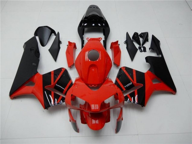 Carénage CBR 600 RR 03-04 - Rouge Noir Carénage CBR 600 RR 03-04 - Rouge Noir