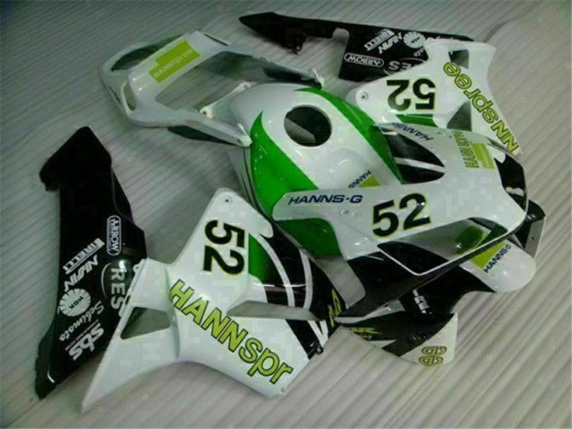 Carénage CBR 600 RR 03-04 - Vert Blanc Noir Carénage CBR 600 RR 03-04 - Vert Blanc Noir