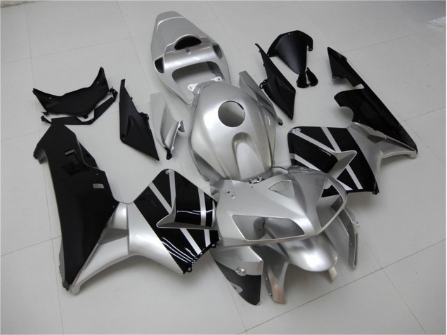 Carénage CBR 600 RR 05-06 - Argent Noir Carénage CBR 600 RR 05-06 - Argent Noir