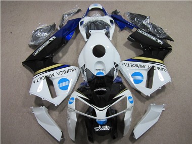 Carénage CBR 600 RR 05-06 - Blanc Bleu Konica Minolta