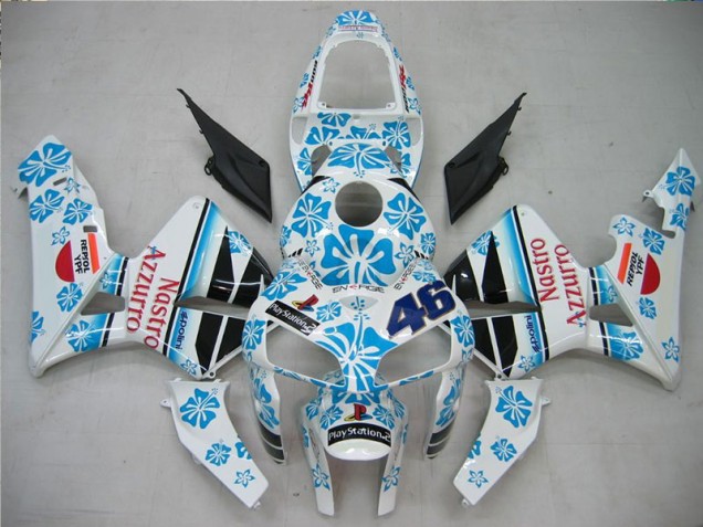 Carénage CBR 600 RR 05-06 - Blanc Bleu Nastro Azzurro 46 Carénage CBR 600 RR 05-06 - Blanc Bleu Nastro Azzurro 46