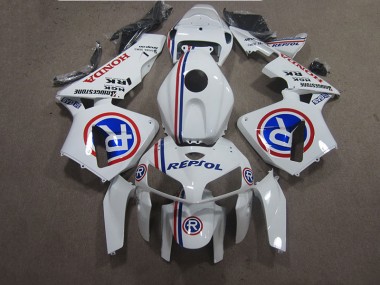 Carénage CBR 600 RR 05-06 - Blanc Bleu Repsol
