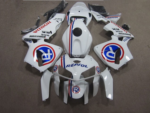 Carénage CBR 600 RR 05-06 - Blanc Bleu Repsol Carénage CBR 600 RR 05-06 - Blanc Bleu Repsol