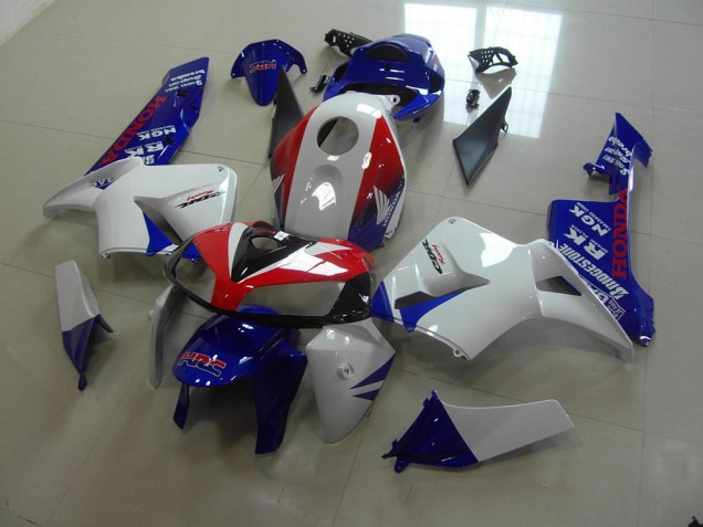 Carénage CBR 600 RR 05-06 - Blanc Bleu Rouge HRC