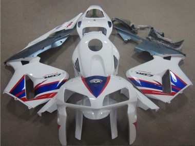 Carénage CBR 600 RR 05-06 - Blanc Bleu Rouge