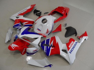 Carénage CBR 600 RR 05-06 - Blanc Bleu Rouge Motul HRC