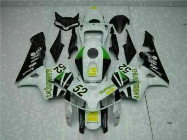 Carénage CBR 600 RR 05-06 - Blanc Jaune Vert 52