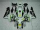Carénage CBR 600 RR 05-06 - Blanc Jaune Vert 52 Carénage CBR 600 RR 05-06 - Blanc Jaune Vert 52