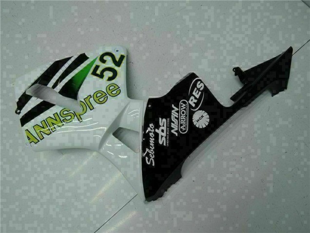 Carénage CBR 600 RR 05-06 - Blanc Jaune Vert 52 Carénage CBR 600 RR 05-06 - Blanc Jaune Vert 52