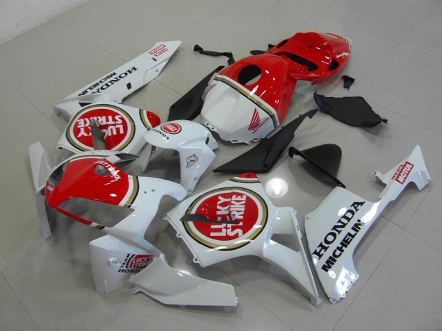 Carénage CBR 600 RR 05-06 - Blanc Nacré Lucky Strike Carénage CBR 600 RR 05-06 - Blanc Nacré Lucky Strike
