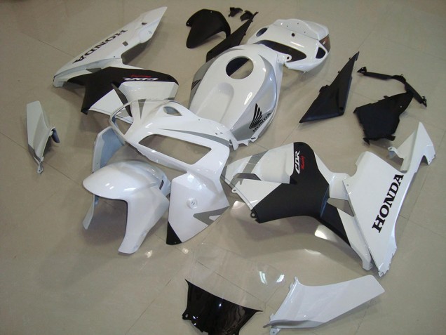 Carénage CBR 600 RR 05-06 - Blanc Nacré Noir Mat Carénage CBR 600 RR 05-06 - Blanc Nacré Noir Mat
