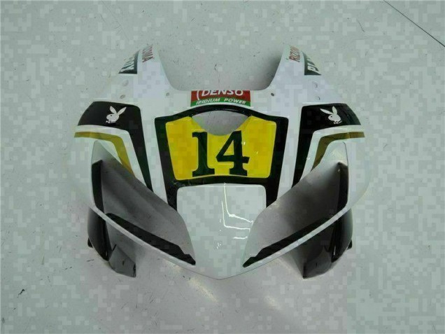 Carénage CBR 600 RR 05-06 - Blanc Playboy 14