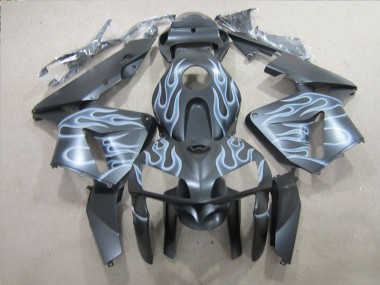 Carénage CBR 600 RR 05-06 - Noir Argent Flamme