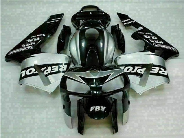 Carénage CBR 600 RR 05-06 - Noir Argent Repsol Carénage CBR 600 RR 05-06 - Noir Argent Repsol