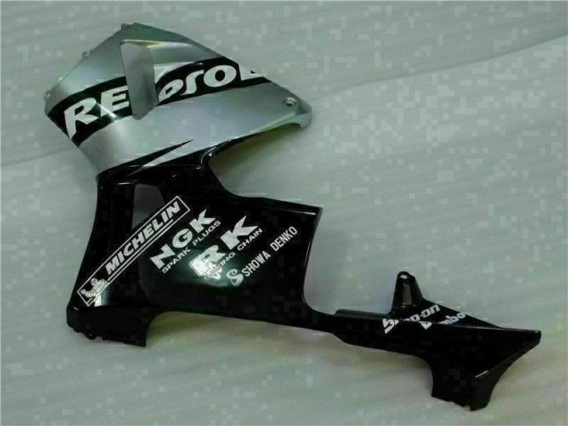 Carénage CBR 600 RR 05-06 - Noir Argent Repsol Carénage CBR 600 RR 05-06 - Noir Argent Repsol