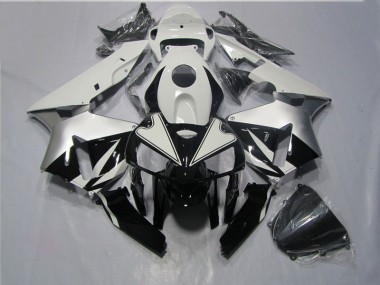 Carénage CBR 600 RR 05-06 - Noir Blanc