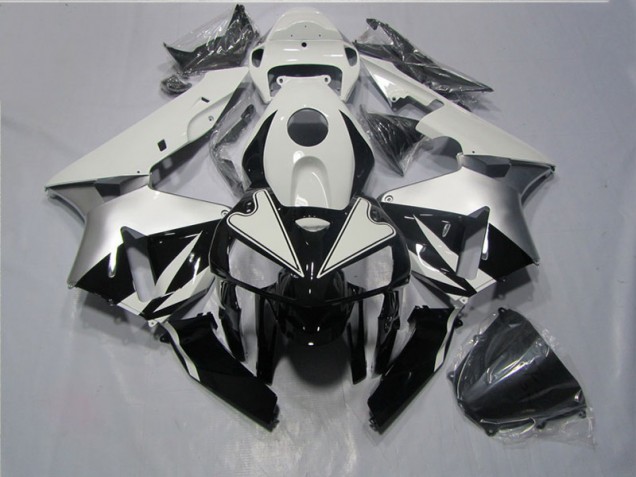 Carénage CBR 600 RR 05-06 - Noir Blanc