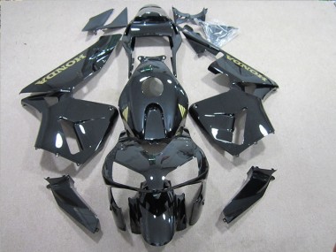 Carénage CBR 600 RR 05-06 - Noir Or Décalque