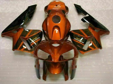 Carénage CBR 600 RR 05-06 - Orange Noir