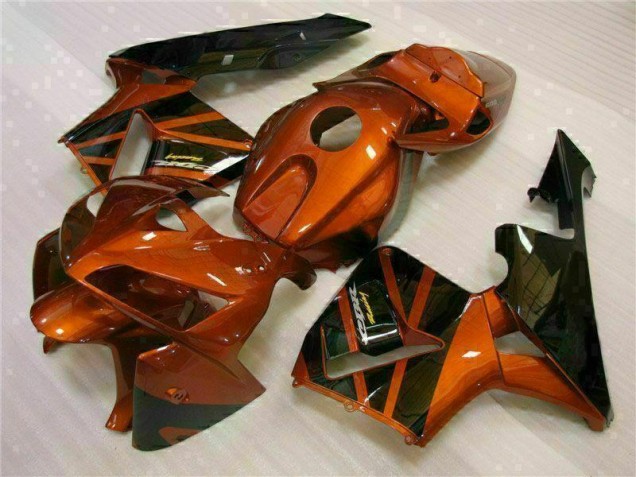 Carénage CBR 600 RR 05-06 - Orange Noir Carénage CBR 600 RR 05-06 - Orange Noir