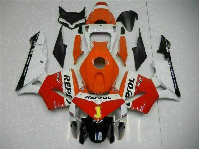 Carénage CBR 600 RR 05-06 - Orange Repsol Carénage CBR 600 RR 05-06 - Orange Repsol