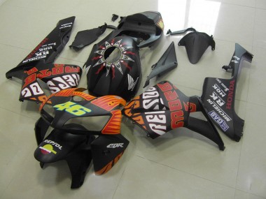 Carénage CBR 600 RR 05-06 - Rossi Noir Mat