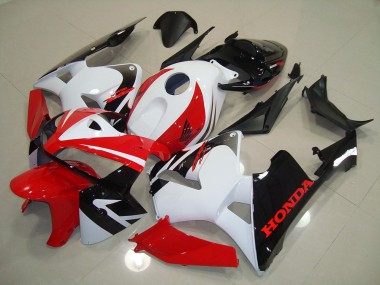 Carénage CBR 600 RR 05-06 - Rouge Blanc Noir