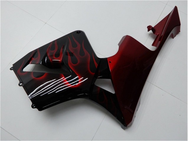 Carénage CBR 600 RR 05-06 - Rouge Flamme Noir