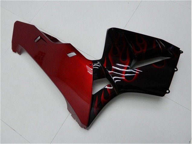 Carénage CBR 600 RR 05-06 - Rouge Flamme Noir