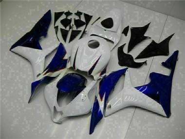 Carénage CBR 600 RR 07-08 - Blanc Bleu