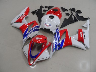 Carénage CBR 600 RR 07-08 - Blanc Rouge Bleu Motul