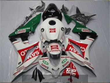 Carénage CBR 600 RR 07-08 - Blanc Rouge Vert San Carlo Castrol