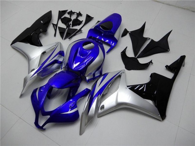 Carénage CBR 600 RR 07-08 - Bleu Argent Noir Carénage CBR 600 RR 07-08 - Bleu Argent Noir