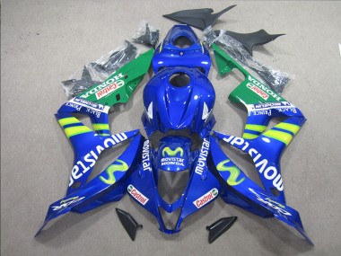 Carénage CBR 600 RR 07-08 - Bleu Blanc Movistar