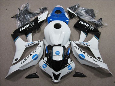Carénage CBR 600 RR 07-08 - Bleu Blanc Noir Konica Minolta MAPEI