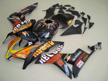 Carénage CBR 600 RR 07-08 - Noir Mat Rossi