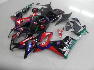 Carénage CBR 600 RR 07-08 - Noir Rouge Pata